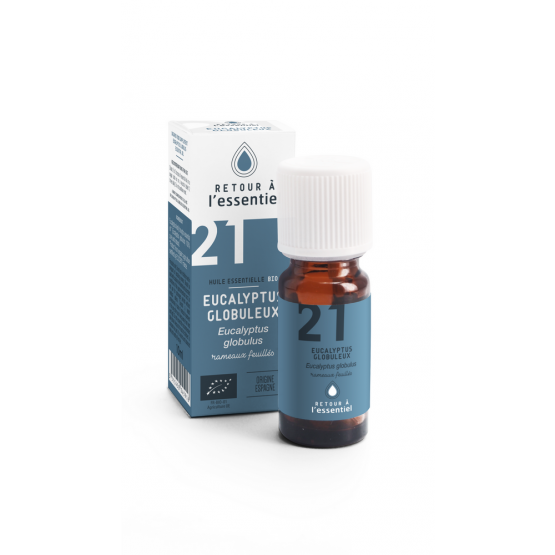 21 - Huile essentielle d’EUCALYPTUS GLOBULEUX Bio